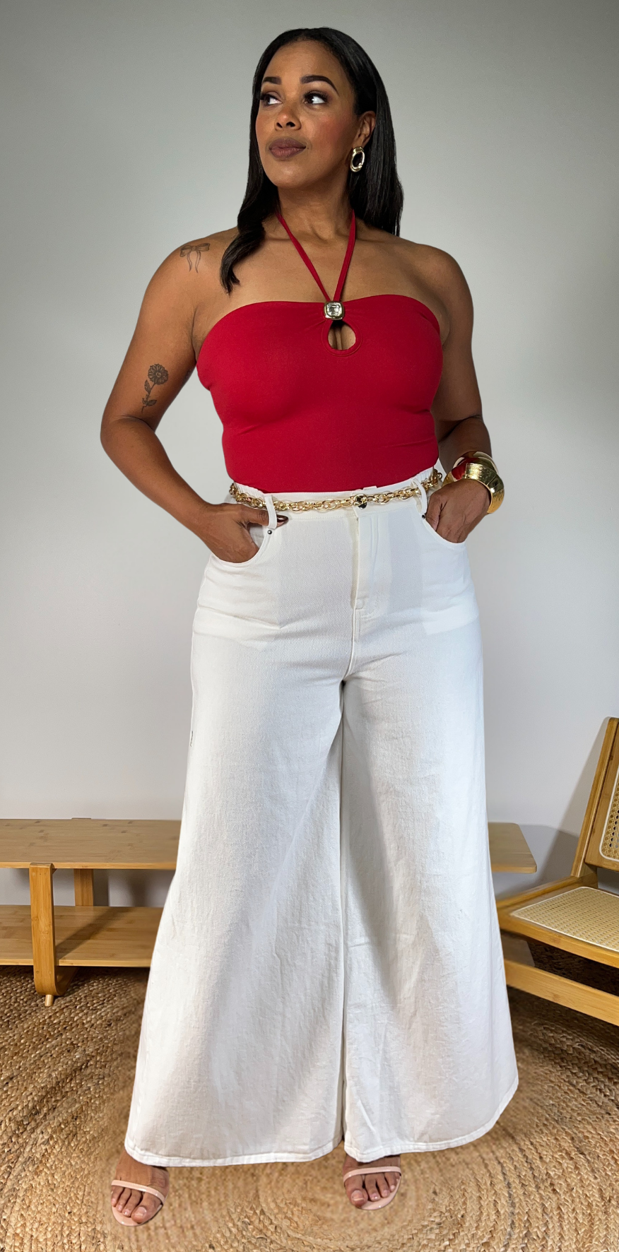 White Jeans