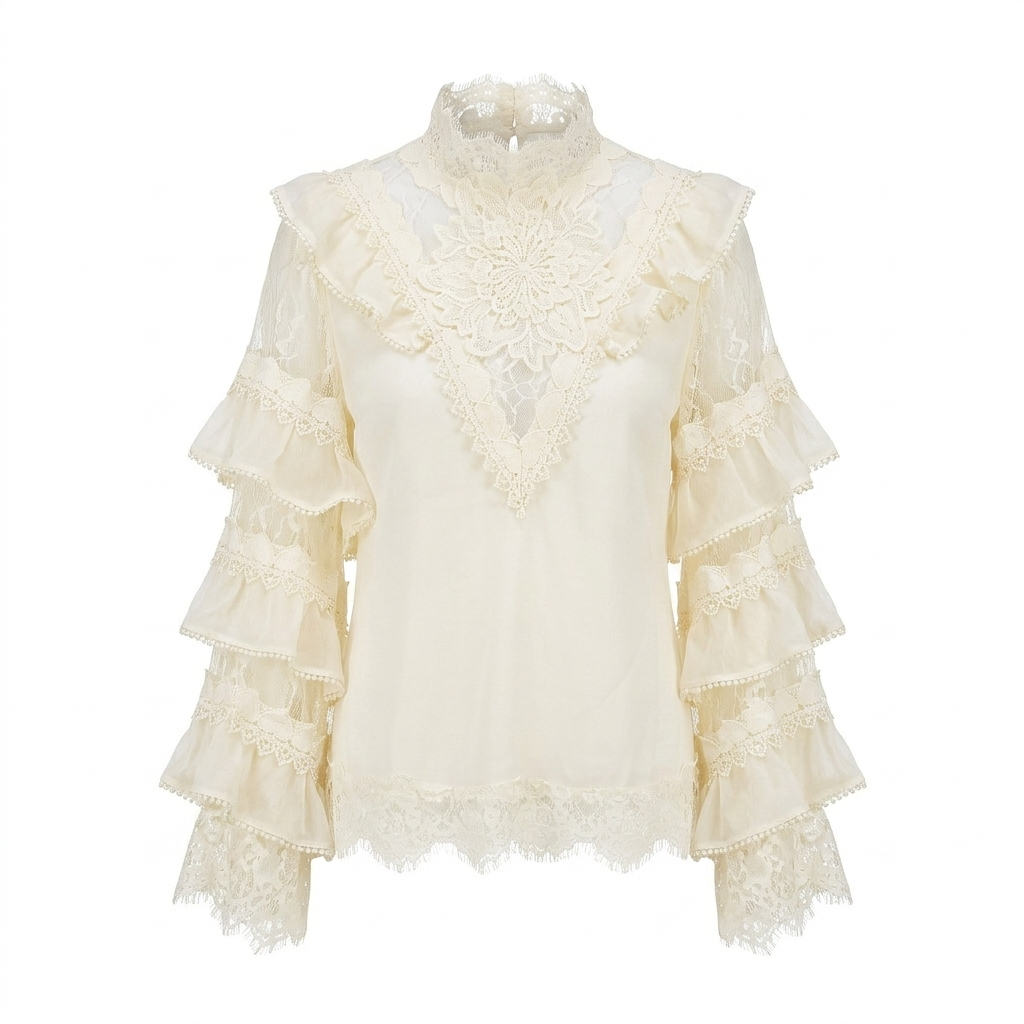 Creme Blouse