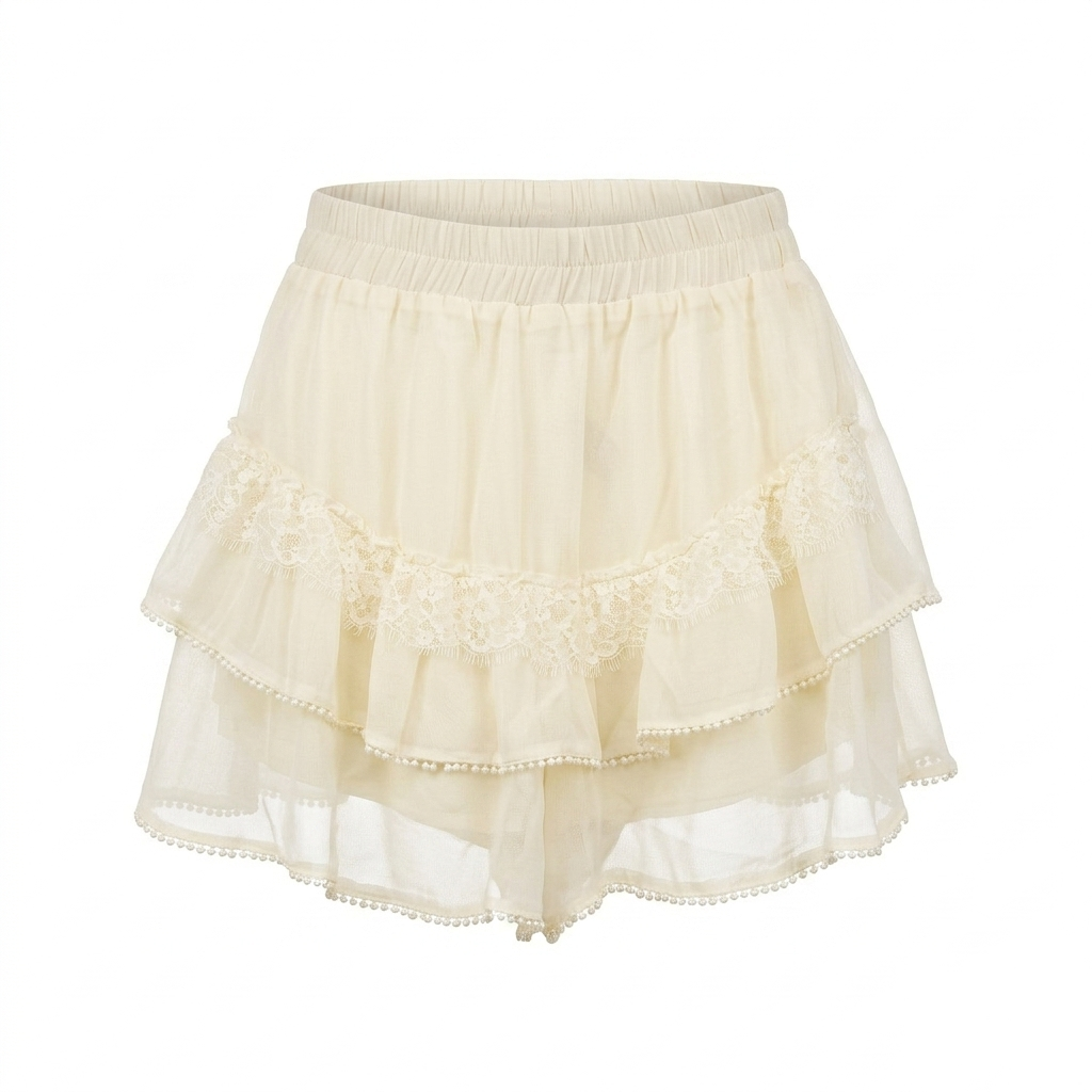 Creme Shorts