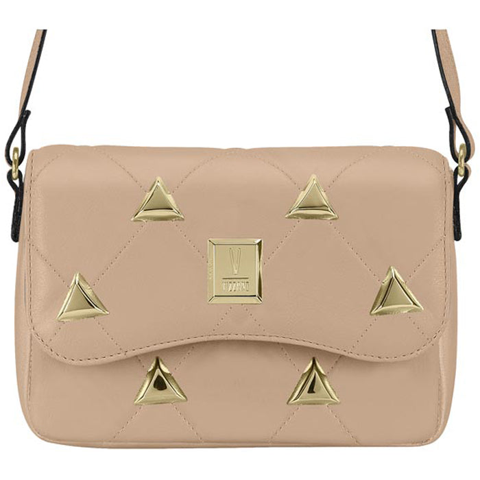 Beige Studded Purse