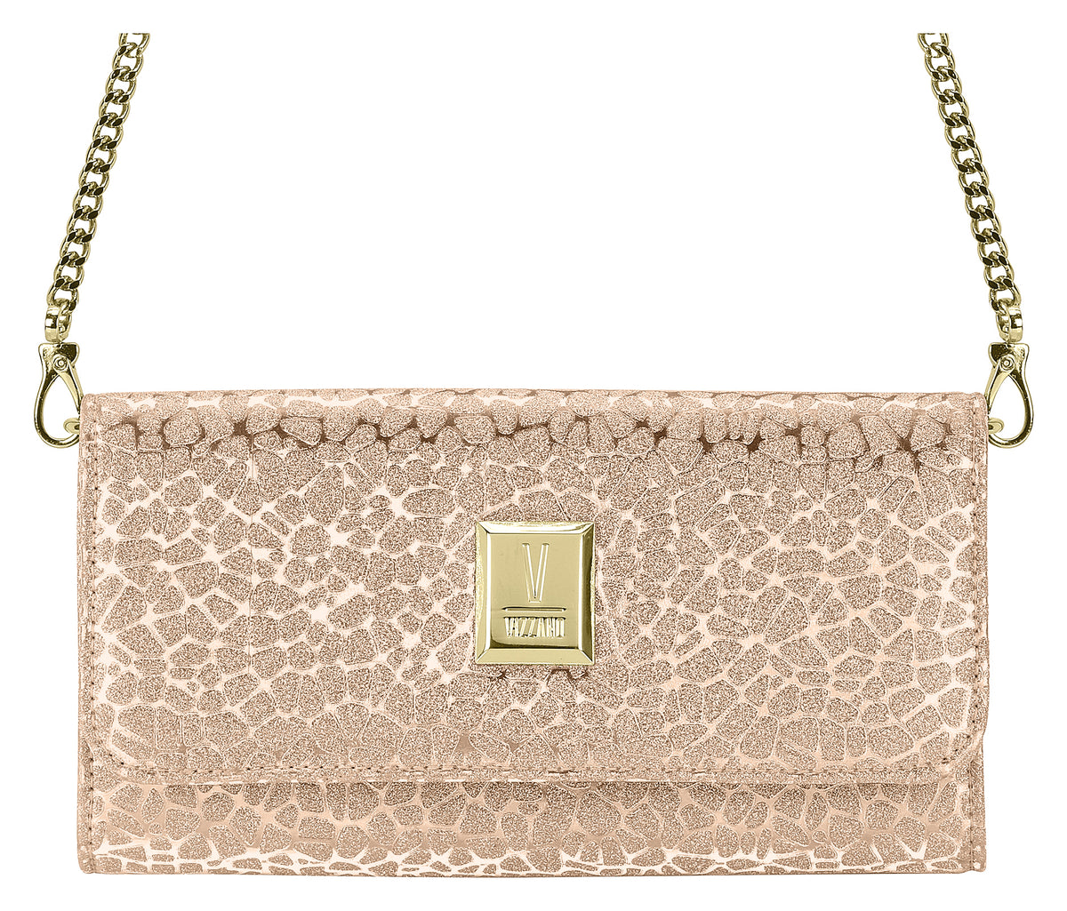 Rose Gold Textured Purse