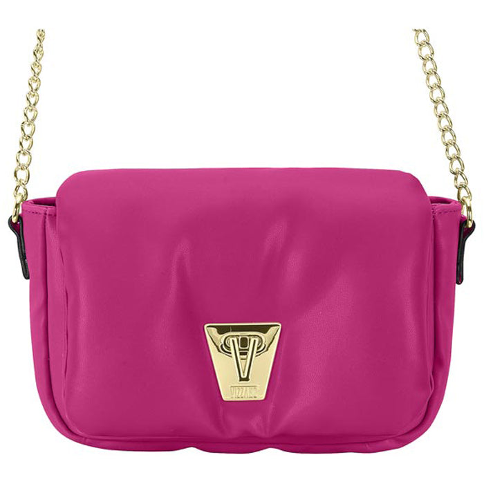 Gold Detail Fuchsia Bag