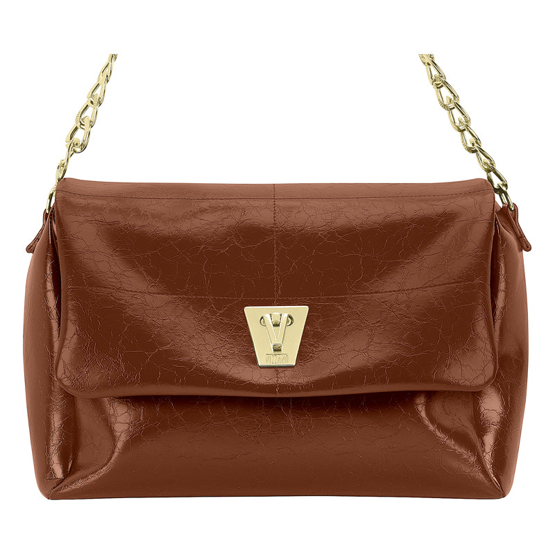 Tan Chained Bag