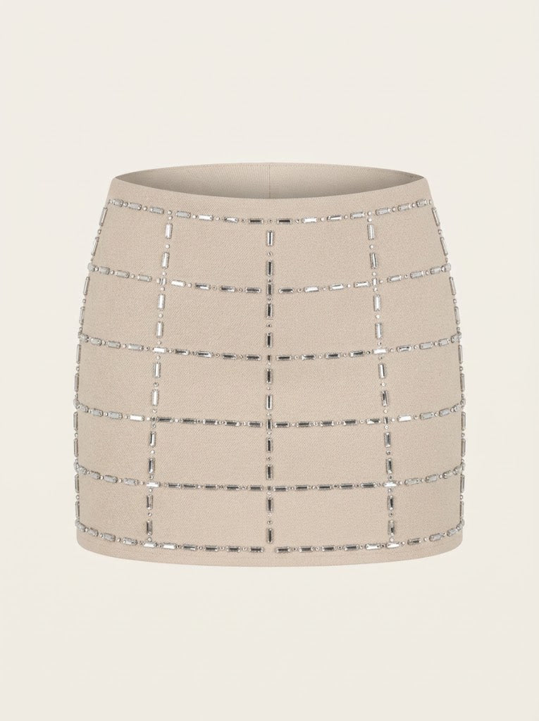 Crystal Mini Skirt
