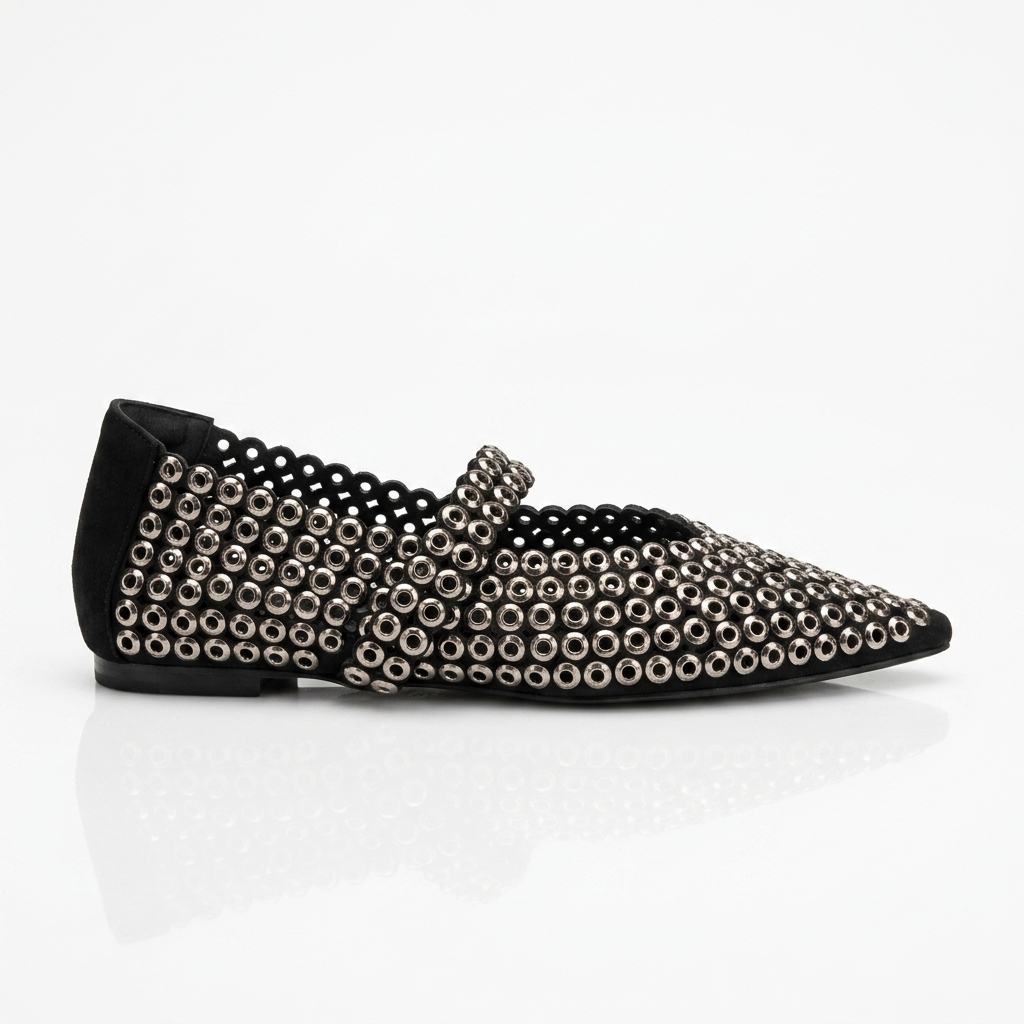 Studded Strap Shoes