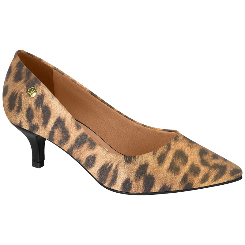 Animal Print Kitten Heels