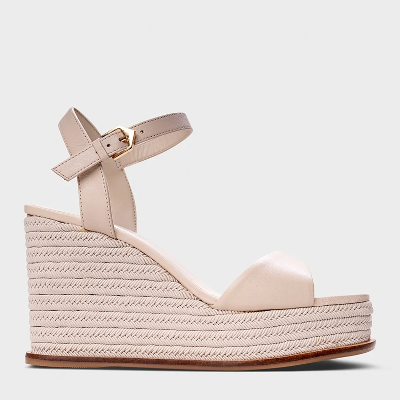 Beige Wedges