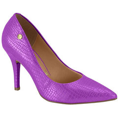 Textured Purple Heels