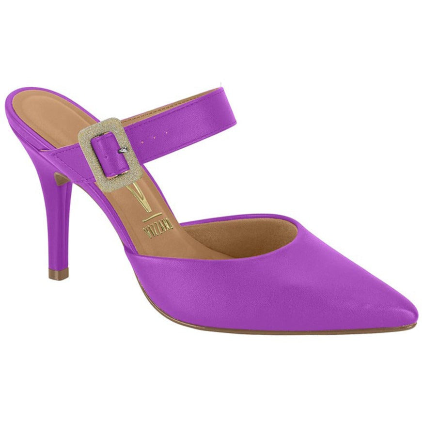 Purple Slide Heels