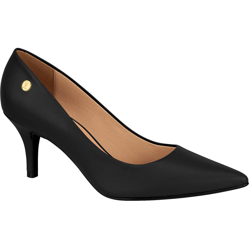 Black Pointy Low Heels