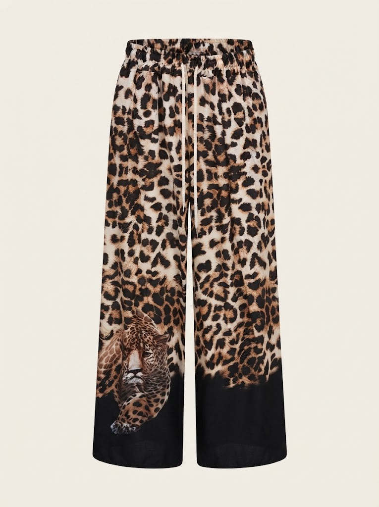 Leopard Print Pants