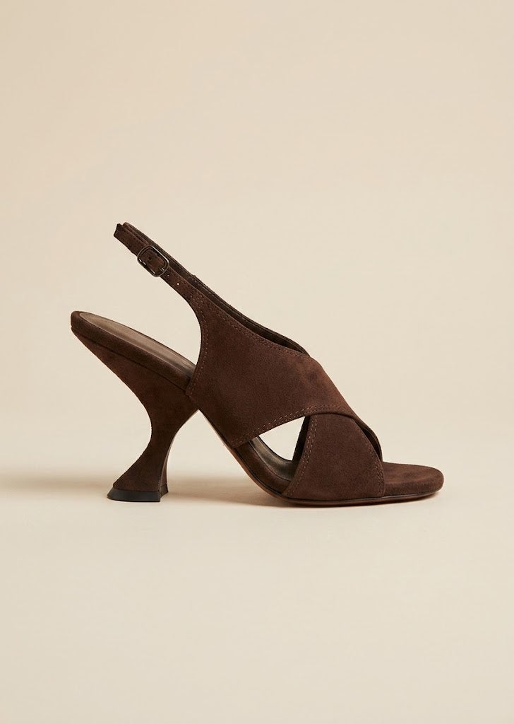 Crisscross Flared Heel