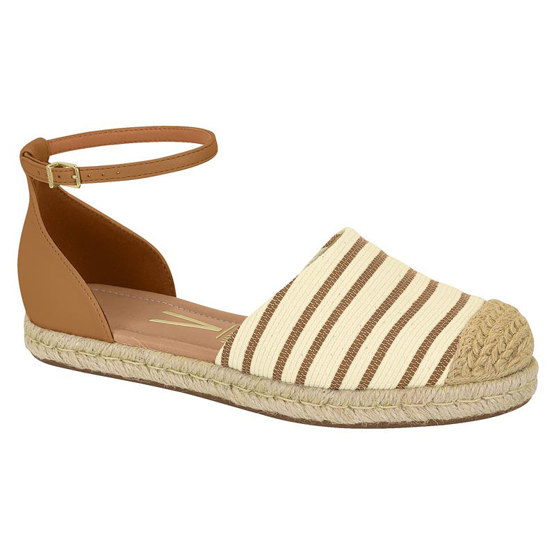 Tan Stripes Espadrille Sandals