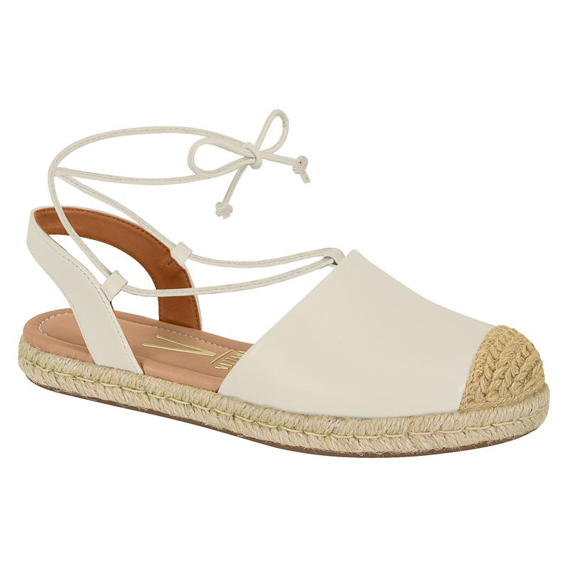 White Tied Espadrille Sandals