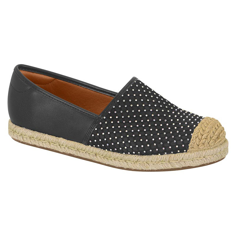 Black Studded Espadrilles