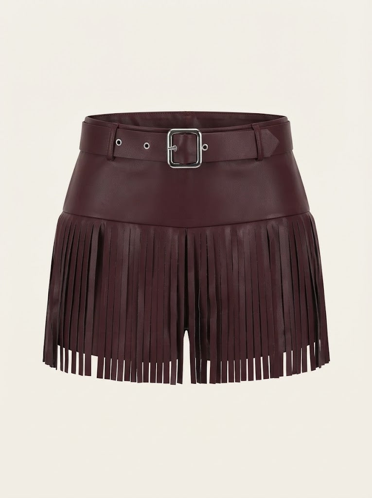 Fringe Detail Shorts