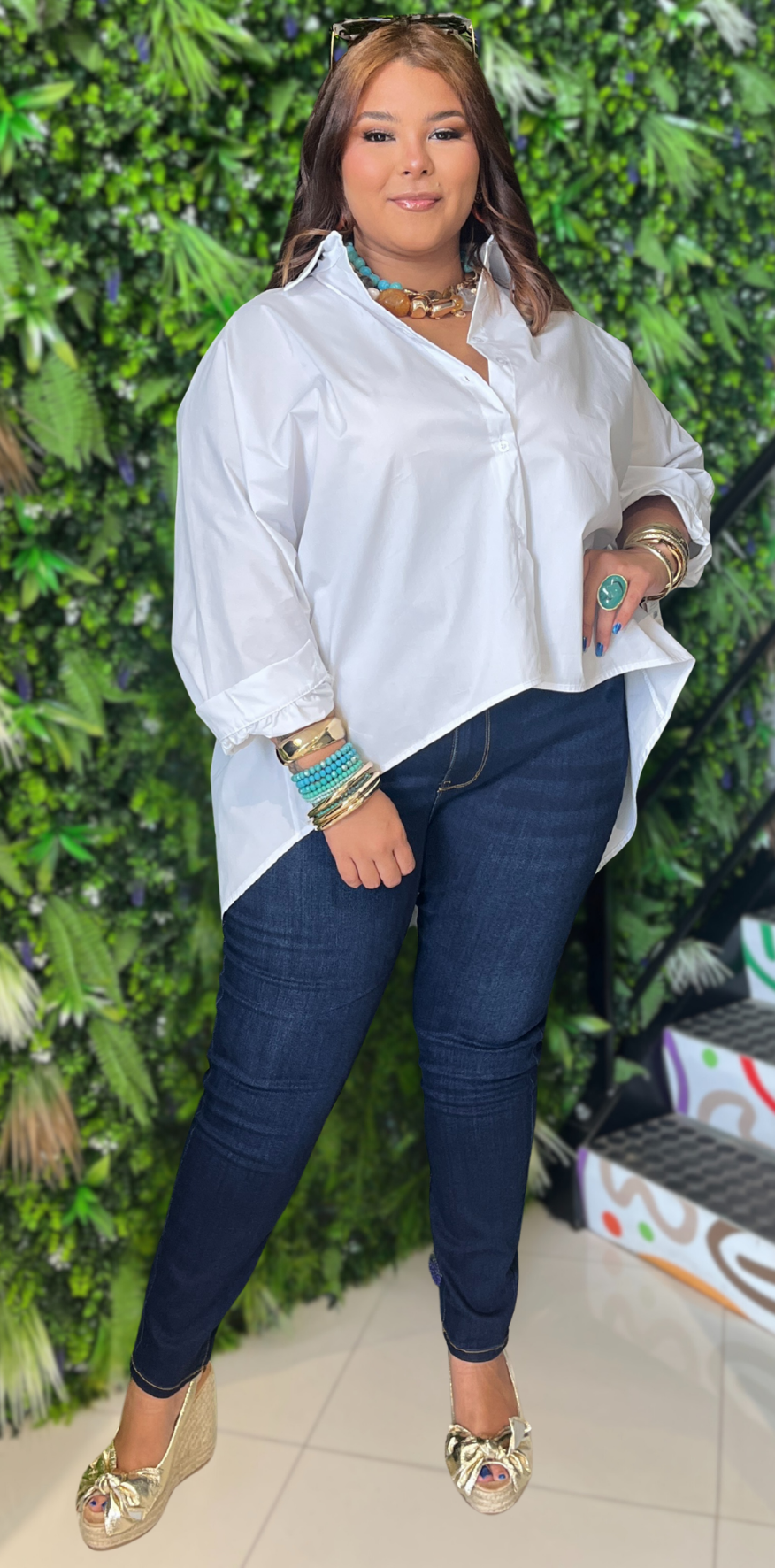 Blue Skinny Jeans