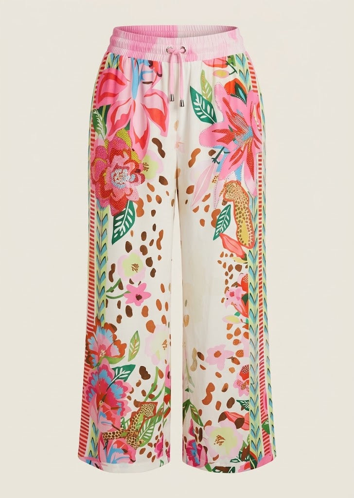 Tropical Botanical Pants
