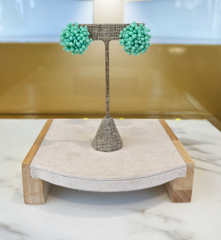 Turquoise Beads Earrings