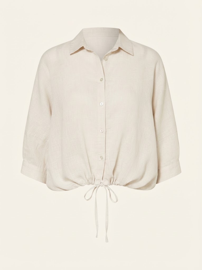 Linen Button Down Blouse