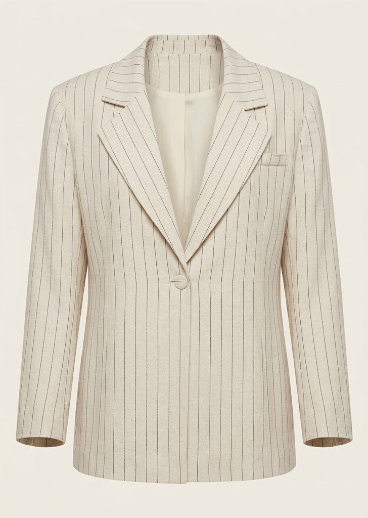 Striped Creme Jacket