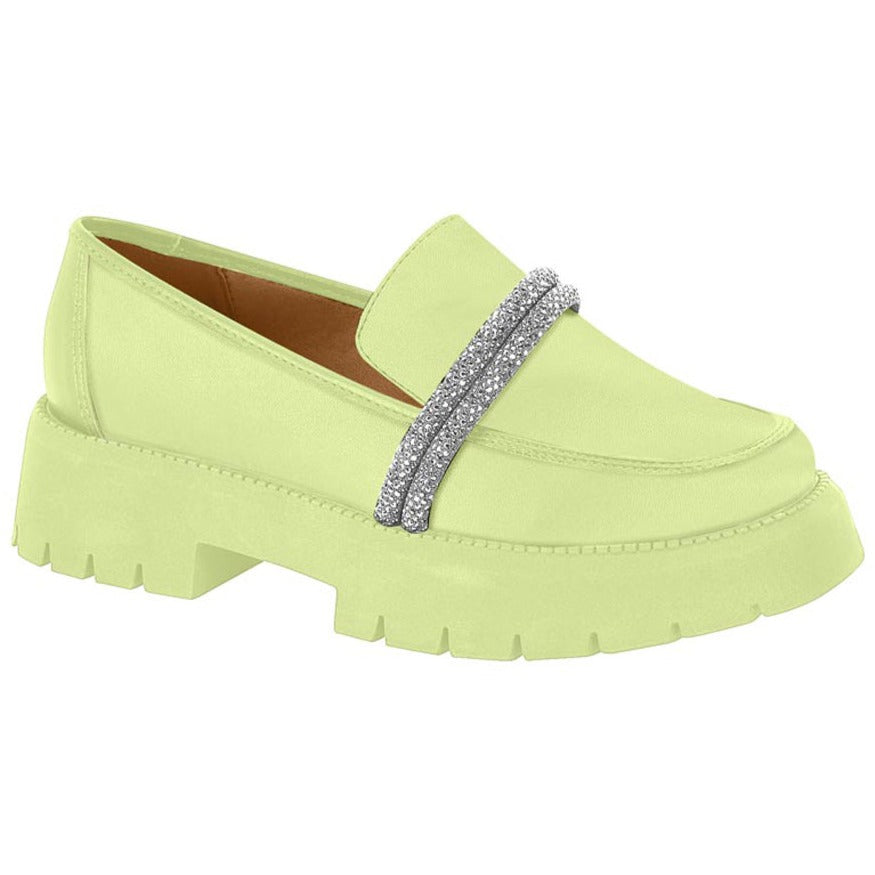Green Tractor Moccasins
