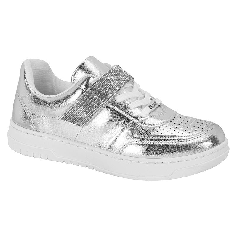 Silver Strap Sneakers