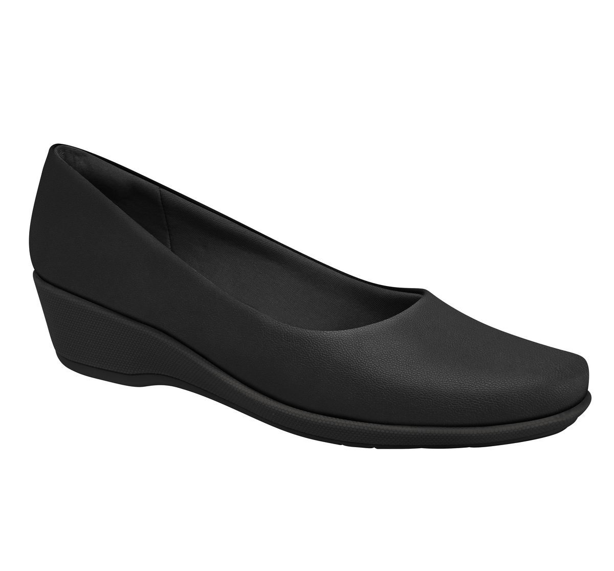 Black Low Wedges
