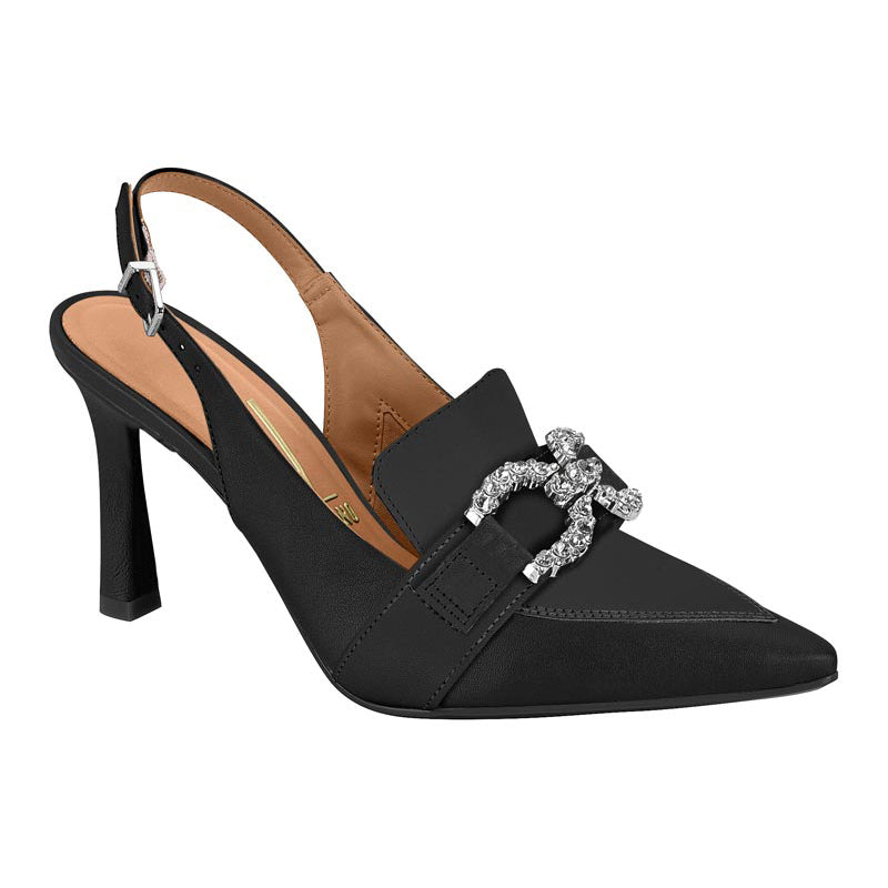 Black Slingback Heels