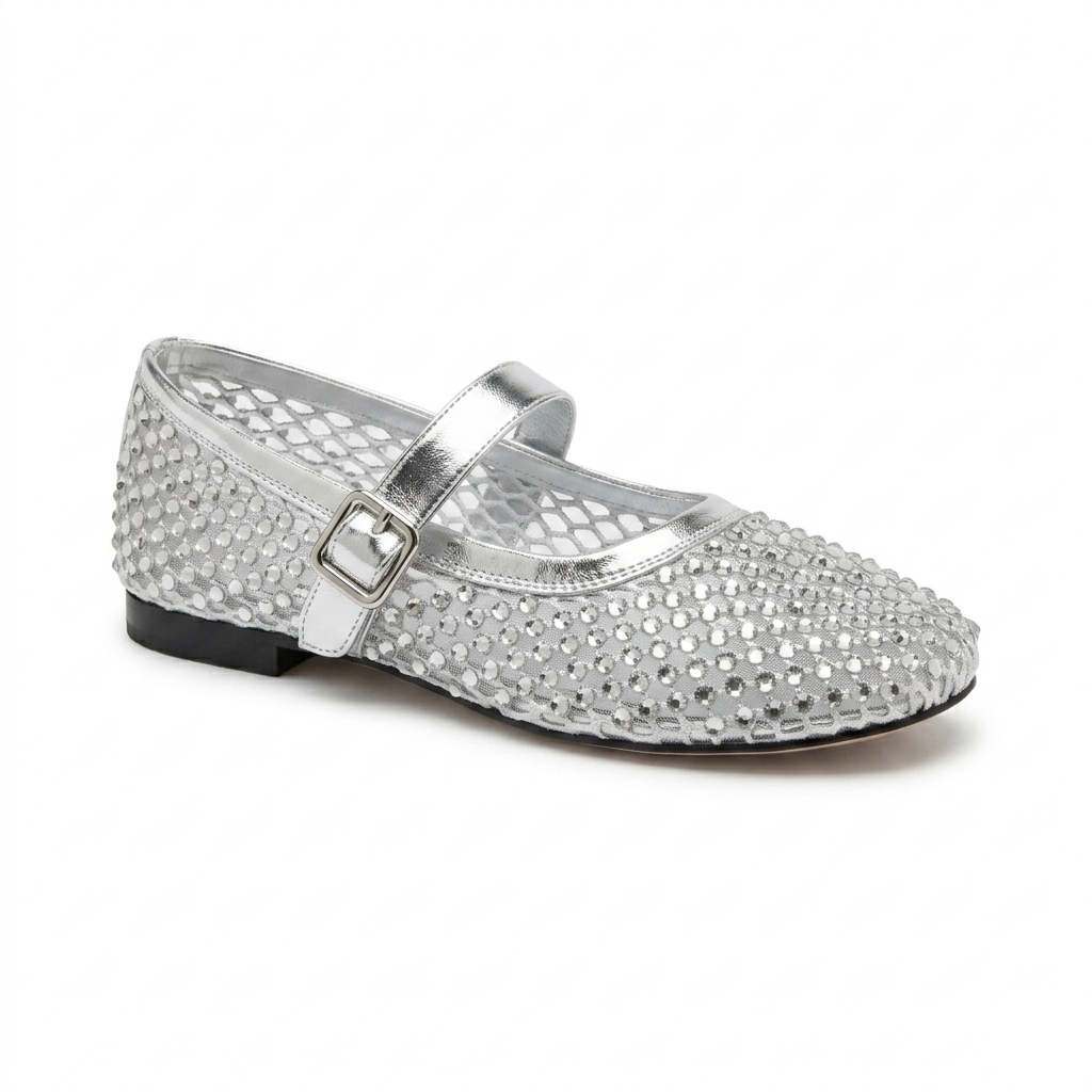 Strapped Studded Shoes