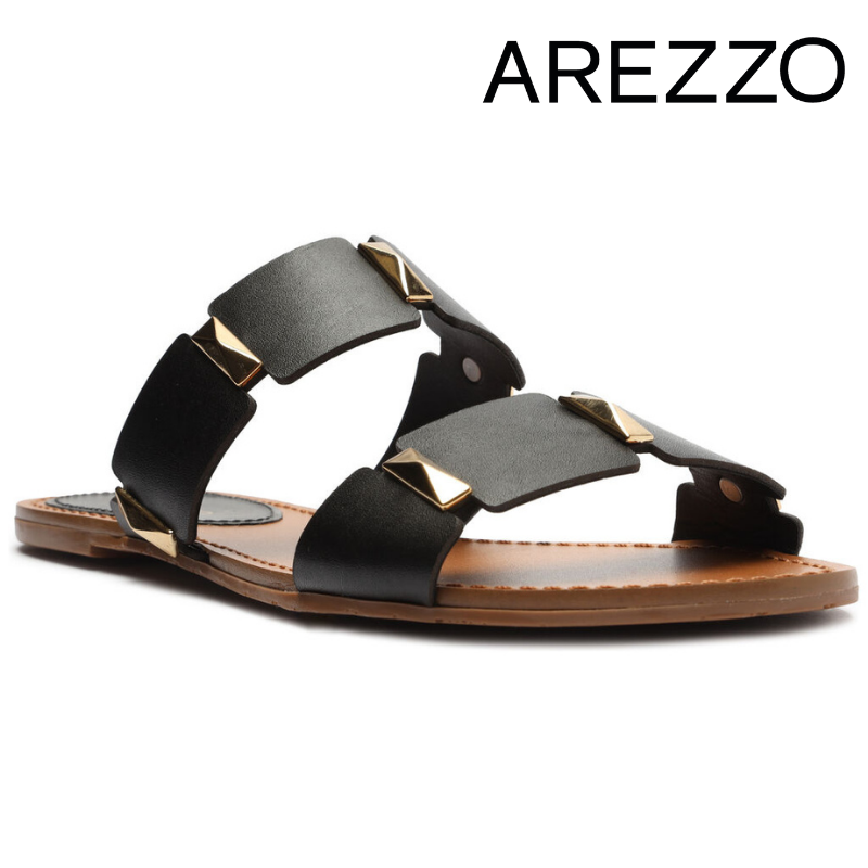 Black Slide Sandals