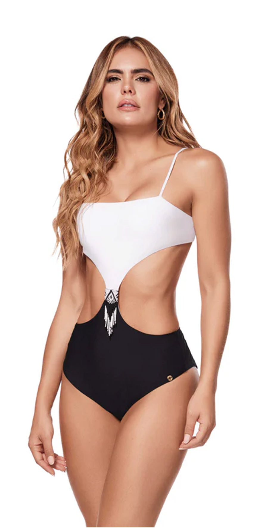 Black & White Swimsuit