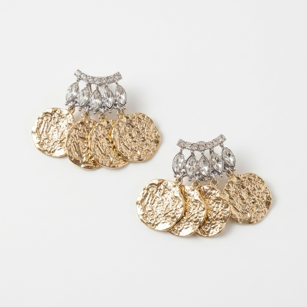 Gold Details Earrings