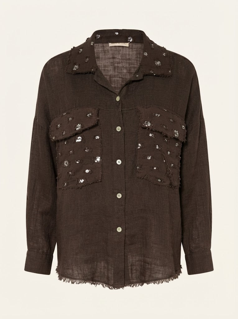 Linen Button Down Shirt