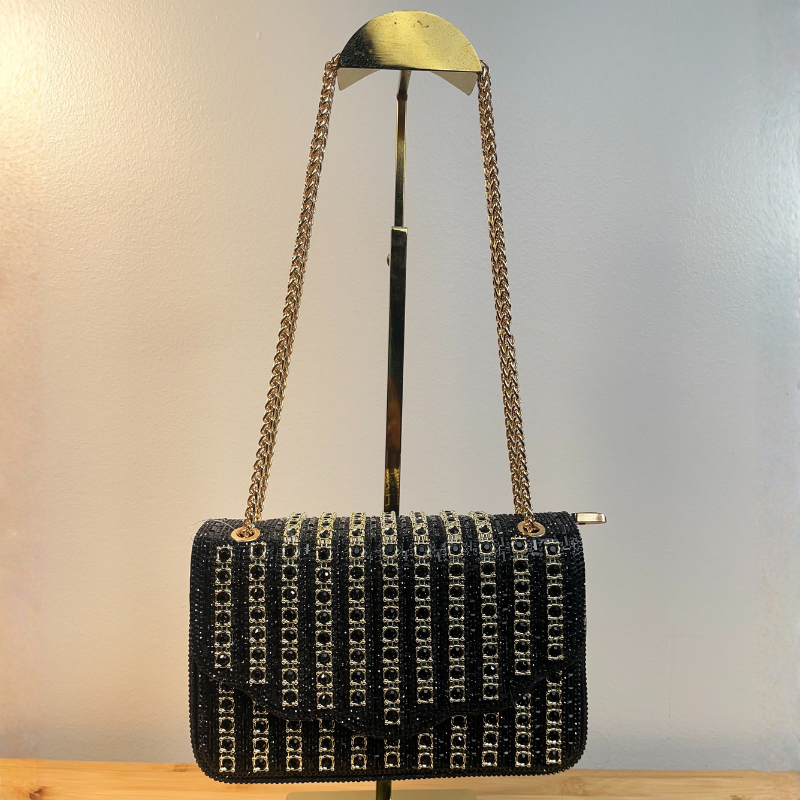 Studded Handle Purse