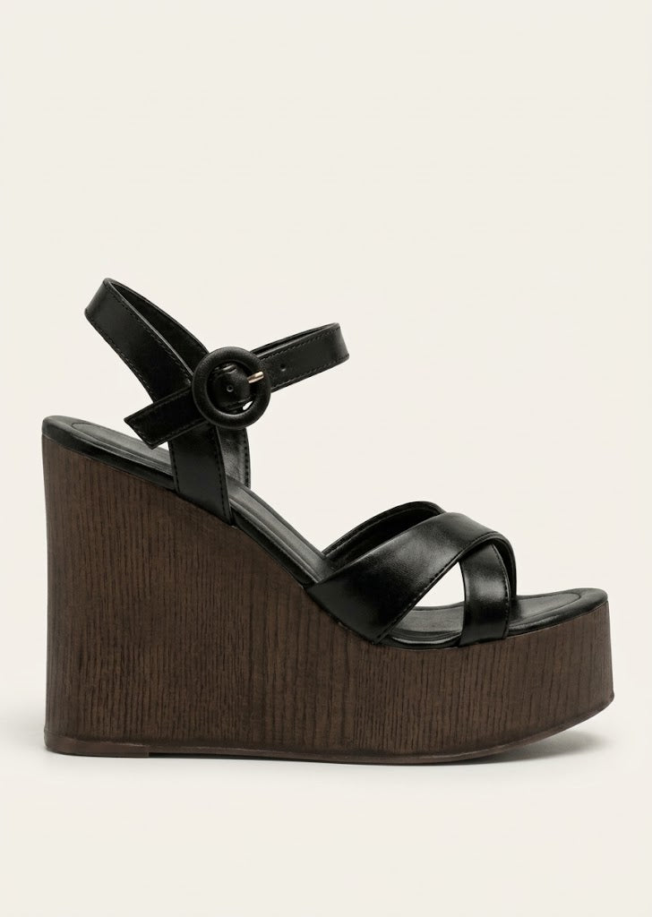 Strappy Wedges