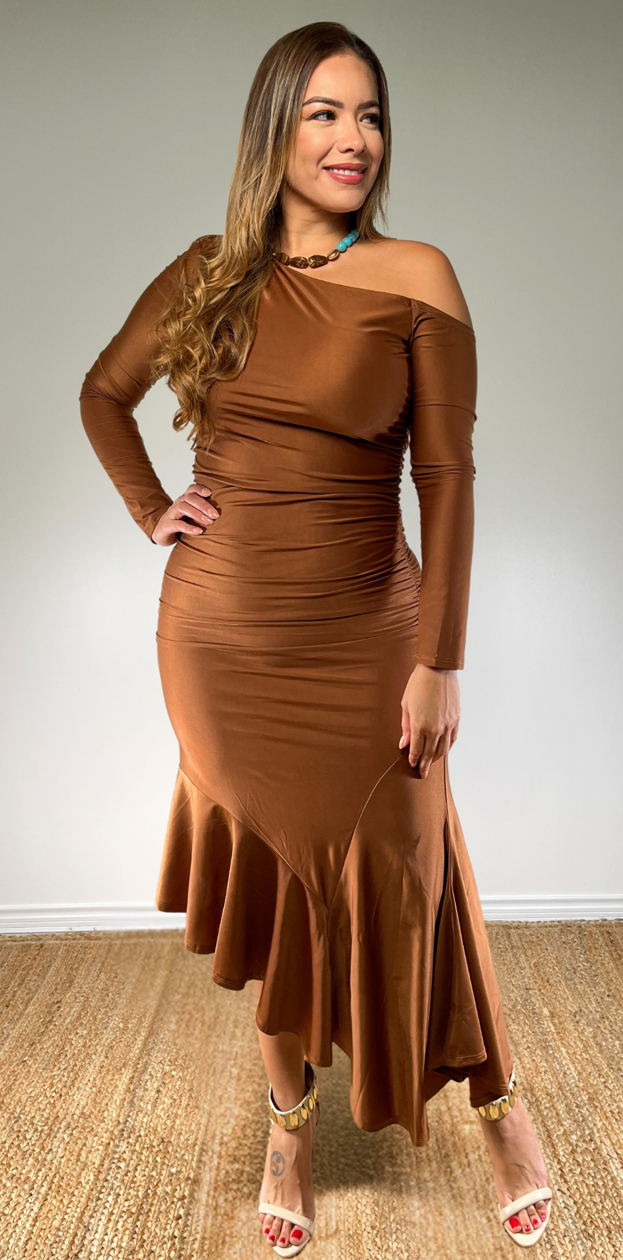 Bronze Dress