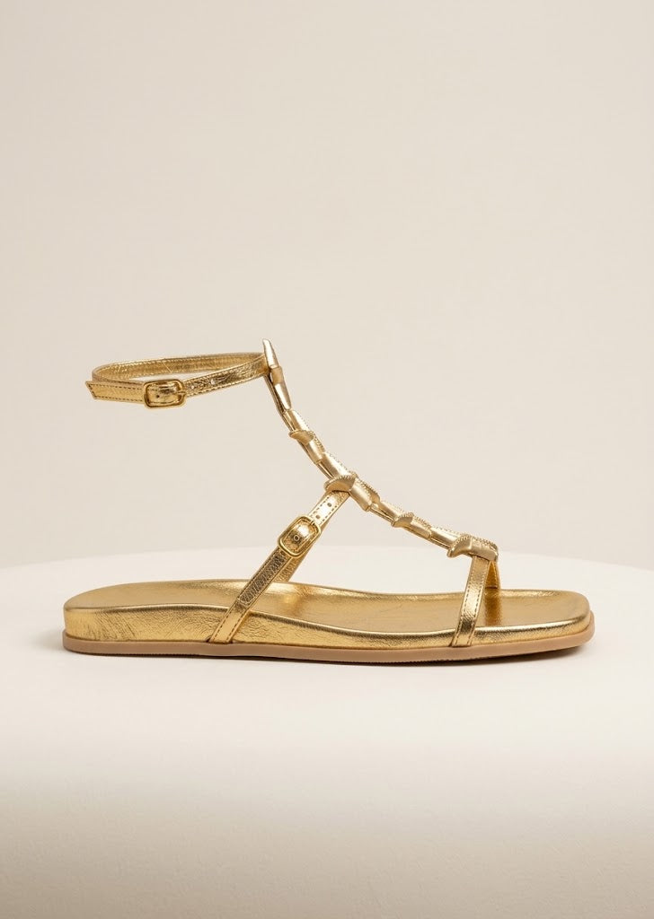 Gold Sandals