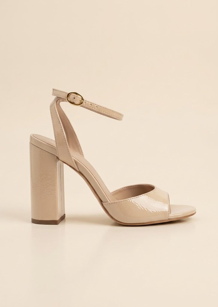 Creme Platform Heels