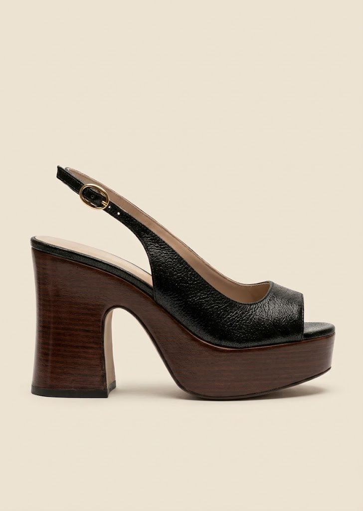 Slingback Chunky Heels