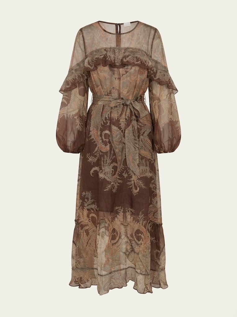 Printed Casual Tunica Dress