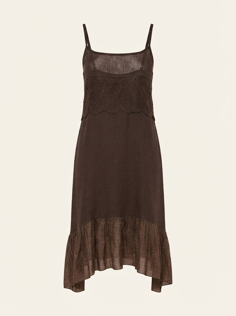 Linen Slip Dress