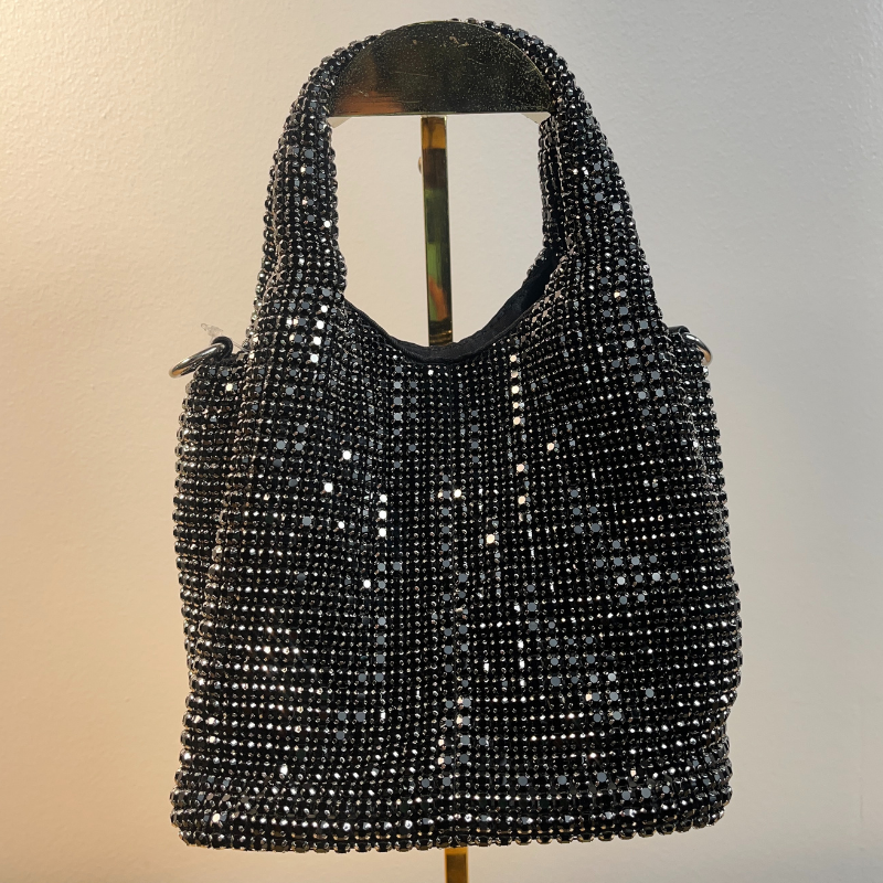 Black Studded Purse