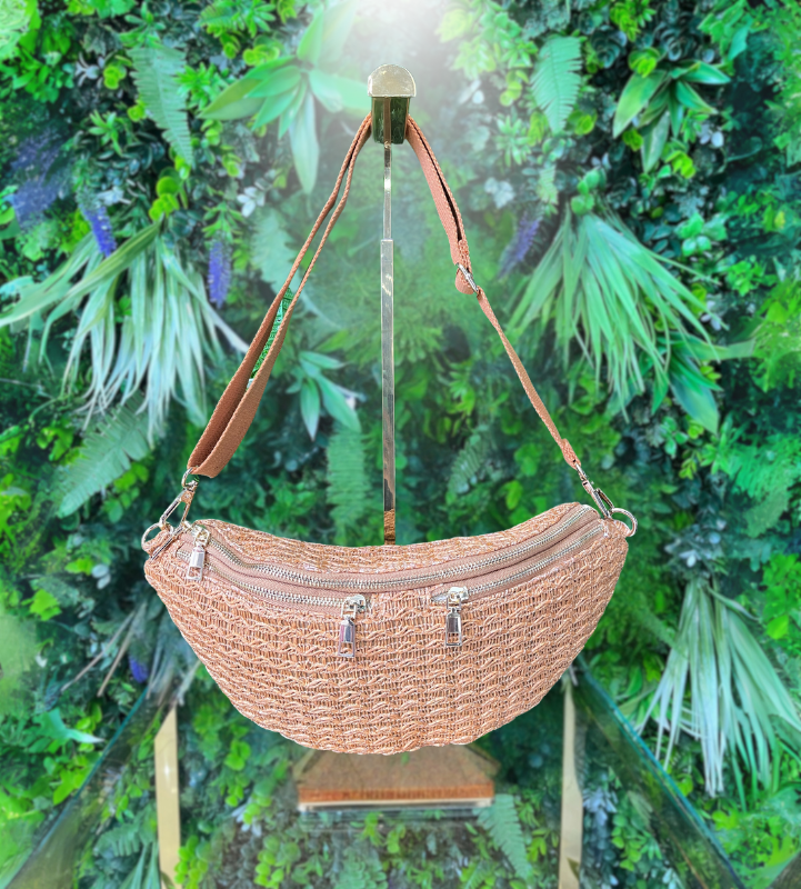 Tan Woven Bag