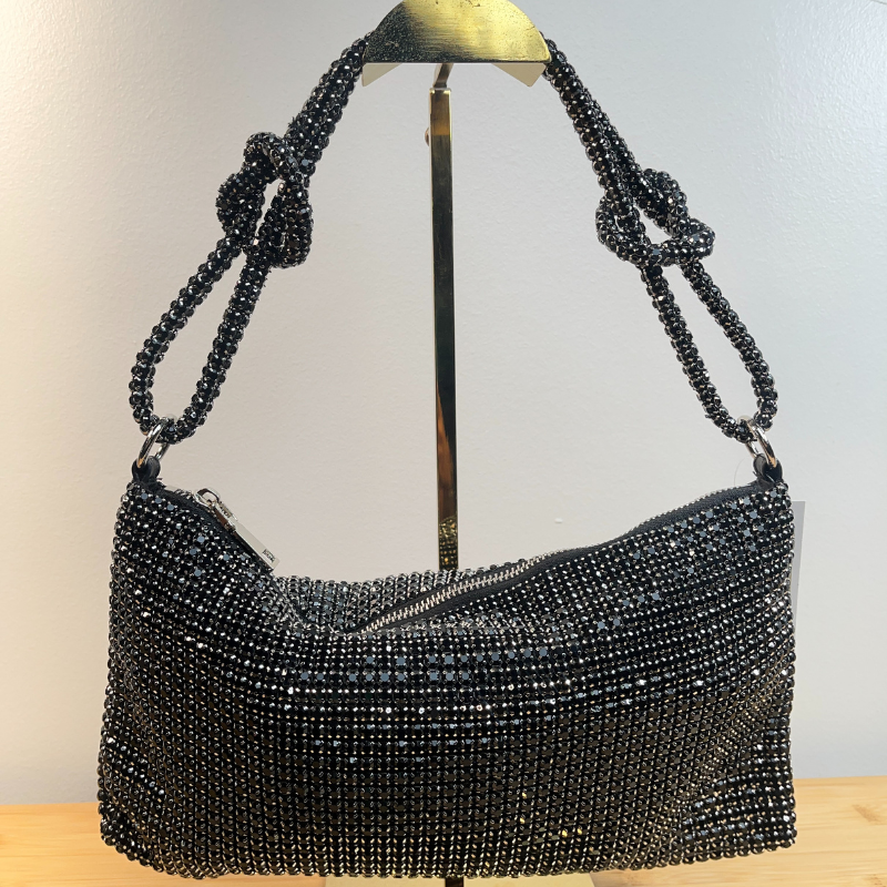 Black Studded Bag