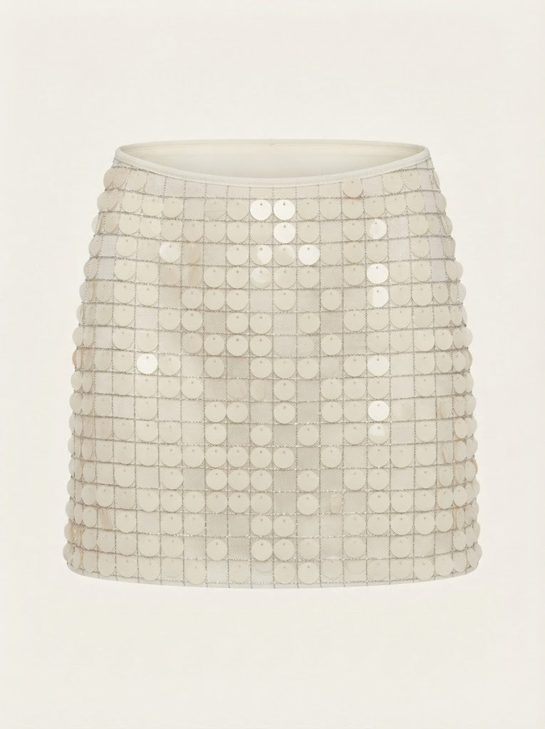 Sequin Mini Skirt