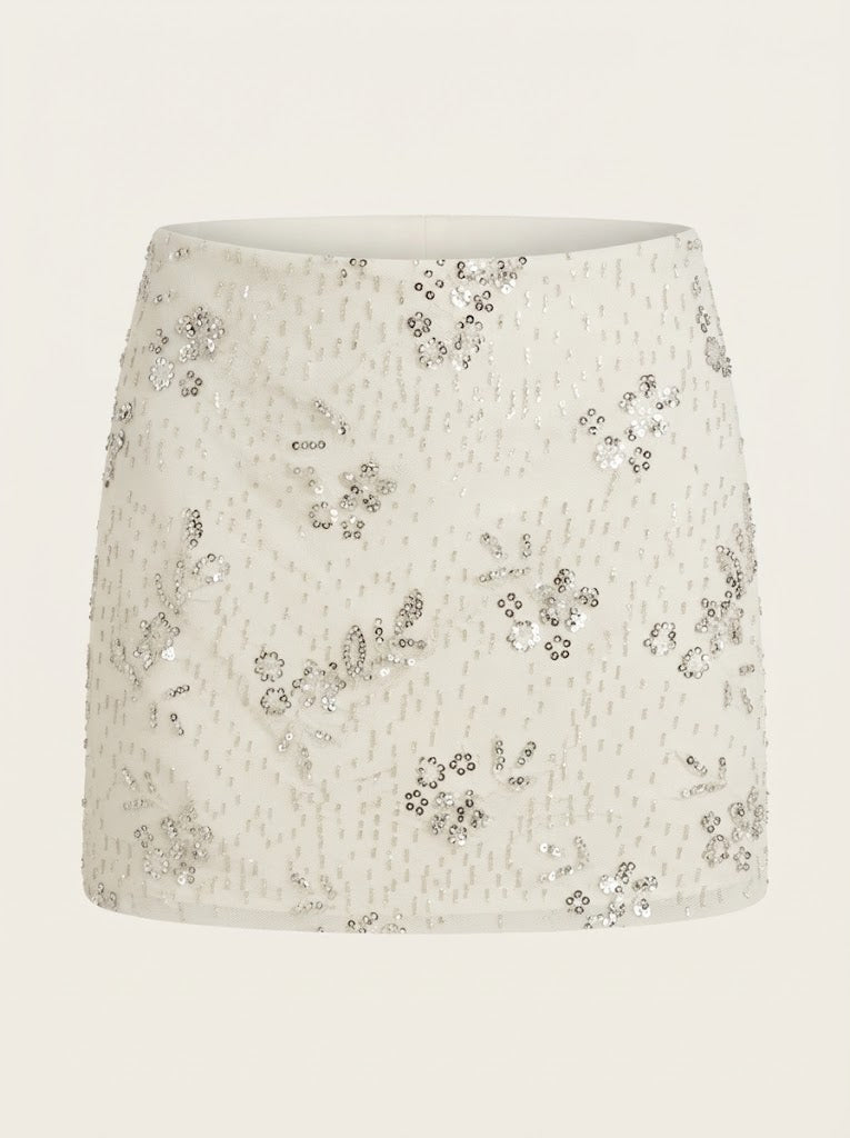 Sequin Mini Skirt