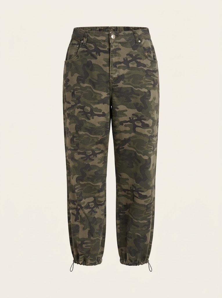 Camo Print Jeans