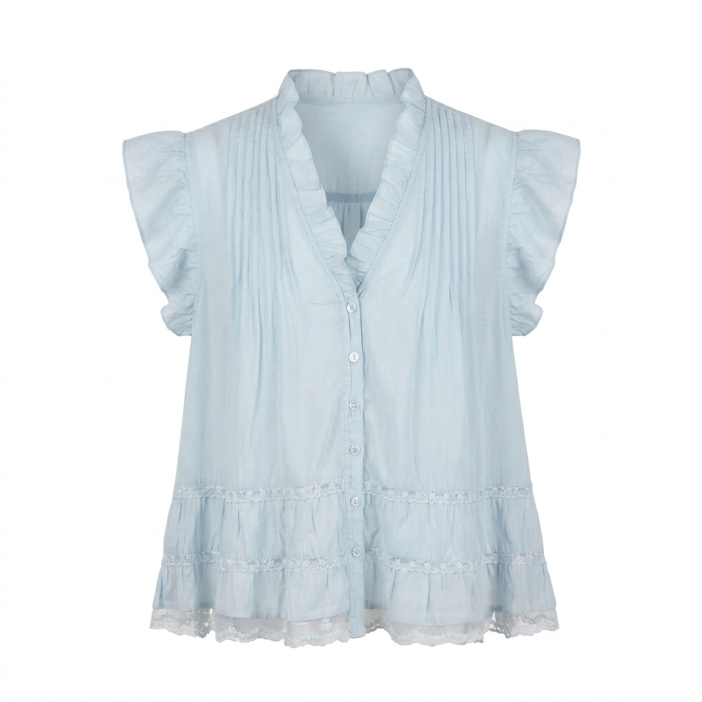 Buttoned Top