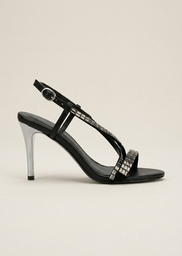 Black Slingback Heels